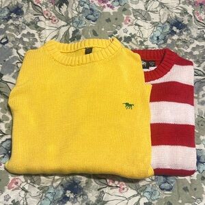 Vintage silver unicorn cotton sweater bundle 🦄